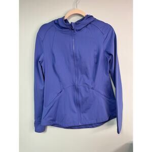 NWOT! Spyder Active Hooded Full Zip Jacket - Large - Periwinkle